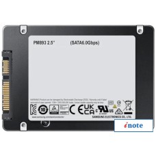 SSD Samsung PM893 7.68TB MZ7L37T6HBLA-00A07